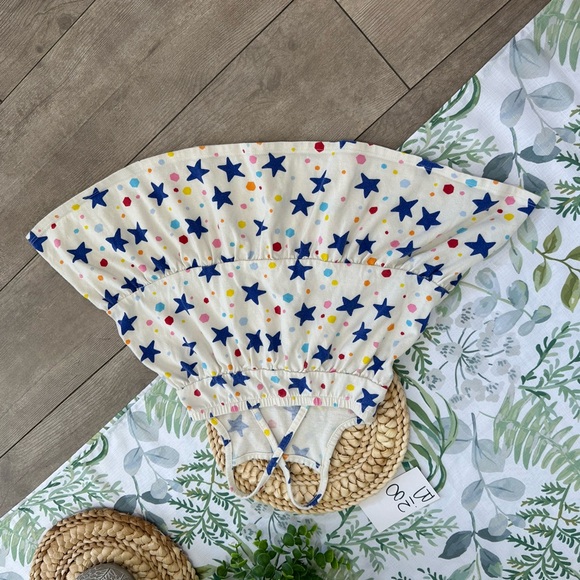*Play Condition* Cat & Jack Toddler Girl Colorful Star Circle Print Dress 2T - Picture 9 of 13